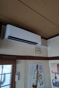 業務用壁掛け型エアコン新規室内機